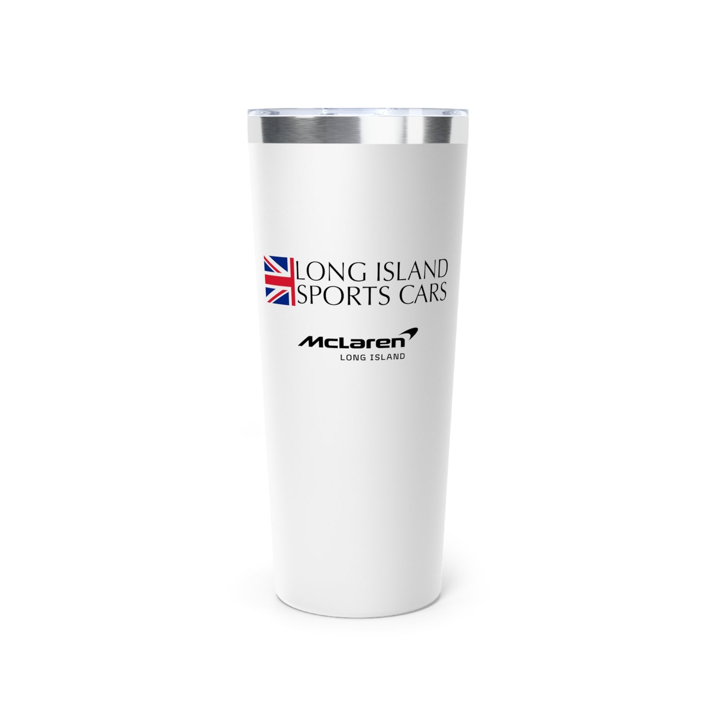 Long Island SportsCars|McLaren Long Island Copper Vacuum Insulated Tumbler, 22oz