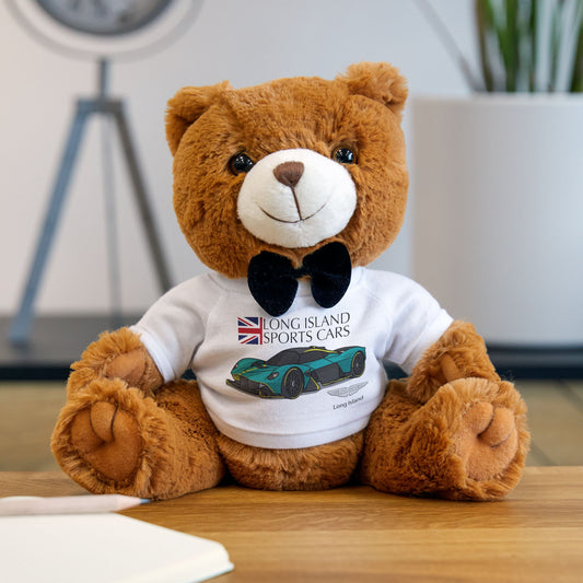 Long Island SportsCars|Aston Martin Teddy Bear with T-Shirt